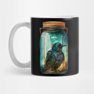 Raven Jar Mug